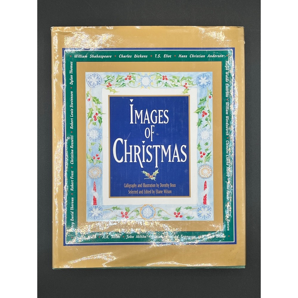 Images of Christmas Hardcover Book Eliane Wilson Dorothy Boux 1-55591-161-7 1991